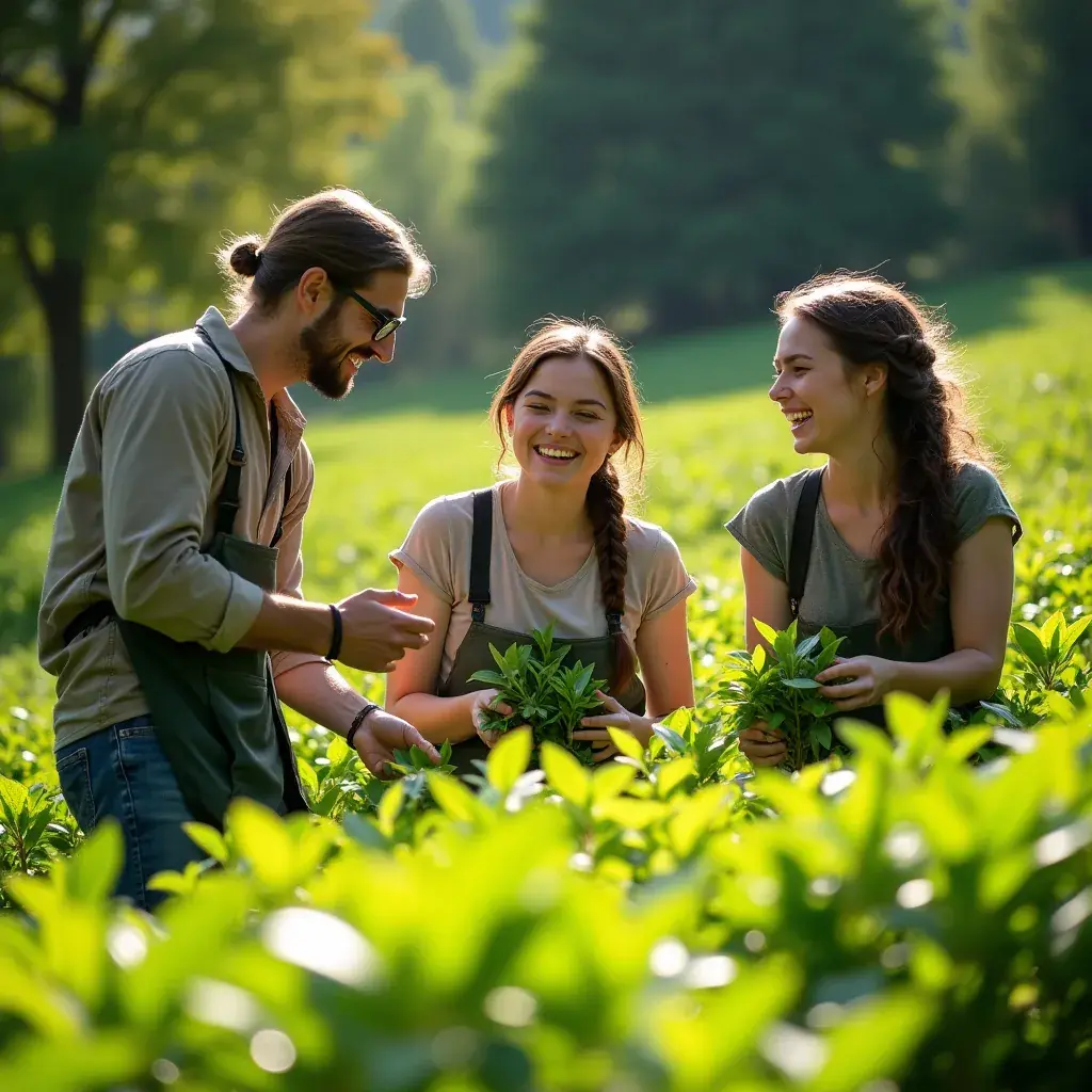 Modern office environment