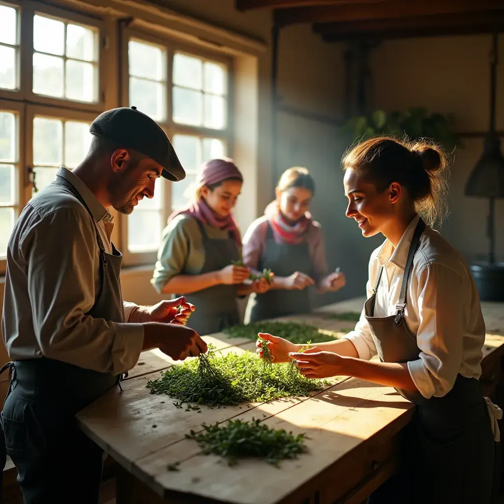 Professional team collaboration